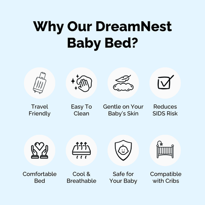 DreamNest™ - The Ultimate Baby Bed