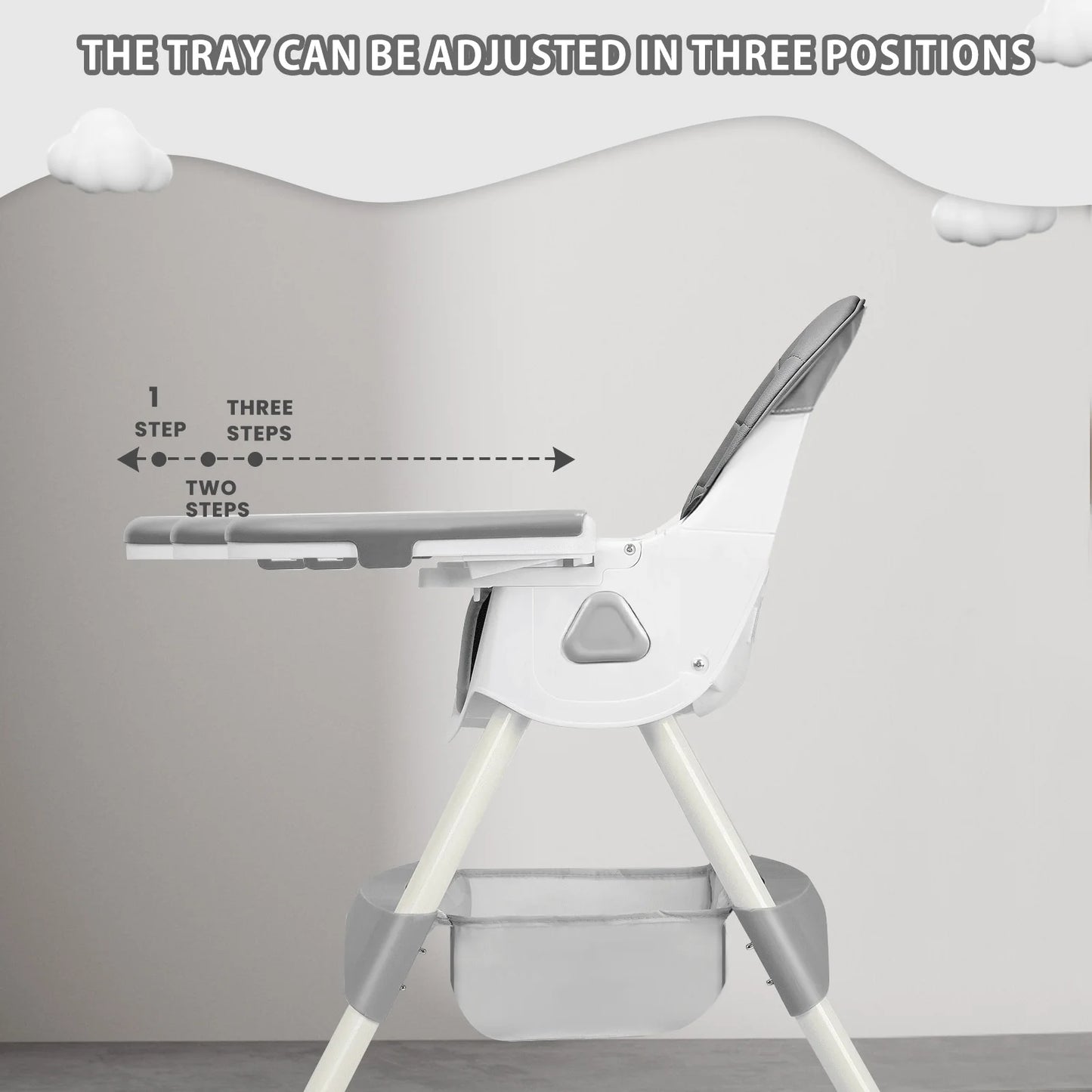 Chaise haute bébé