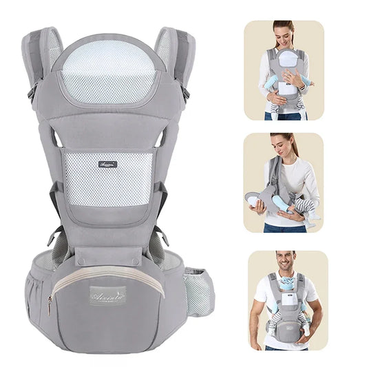 Porte-bébé ergonomique Sac à dos Porte-bébé ventral Porte-bébé hanche Porte-bébé face à face Écharpe de portage kangourou Sac à dos de voyage