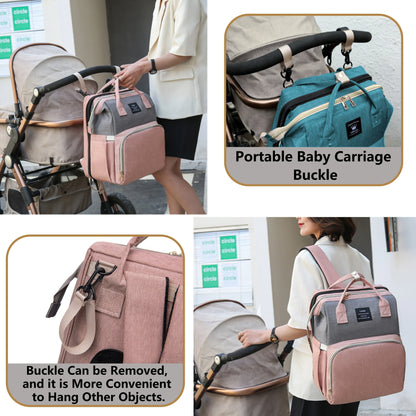 Sac de maternité léger et portable, lit de bébé pliable, sac de voyage de grande capacité pour la maternité, sac à dos pour bébé, sac de sortie pour maman.