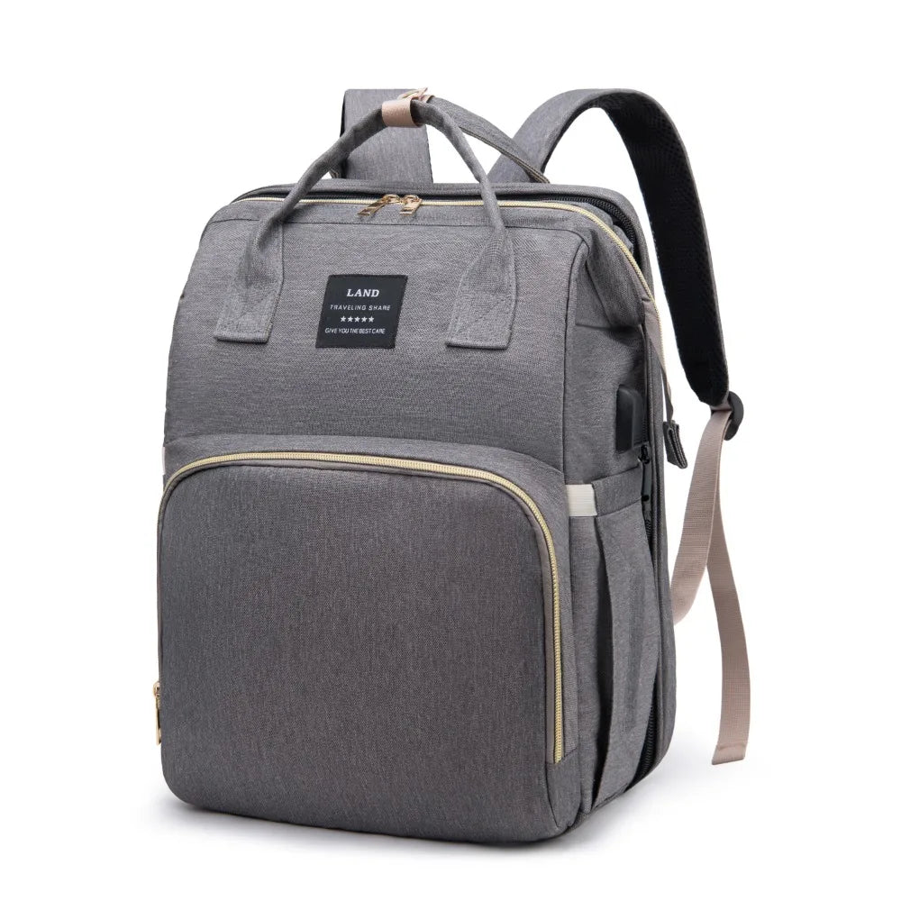 Sac de maternité léger et portable, lit de bébé pliable, sac de voyage de grande capacité pour la maternité, sac à dos pour bébé, sac de sortie pour maman.